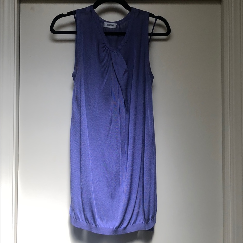 Moschino Purple Dress